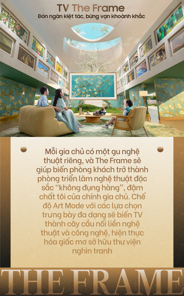 C&aacute;ch h&ocirc; biến gian ph&ograve;ng kh&aacute;ch trở th&agrave;nh thư viện ngh&igrave;n tranh - Ảnh 9.
