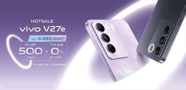 vivo V27e “cháy hàng ngay khi vừa ra mắt, tiếp tục tung ưu đãi chiều lòng người hâm mộ - Ảnh 5.