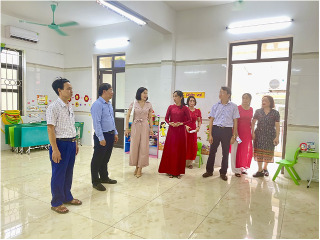 BSR tổ chức khánh thành Trường Mầm non xã Việt Hòa - Ảnh 1.