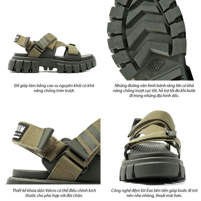 Xin ch&agrave;o m&ugrave;a h&egrave; c&ugrave;ng bộ sưu tập Sandals Revolt của Palladium - Ảnh 3.