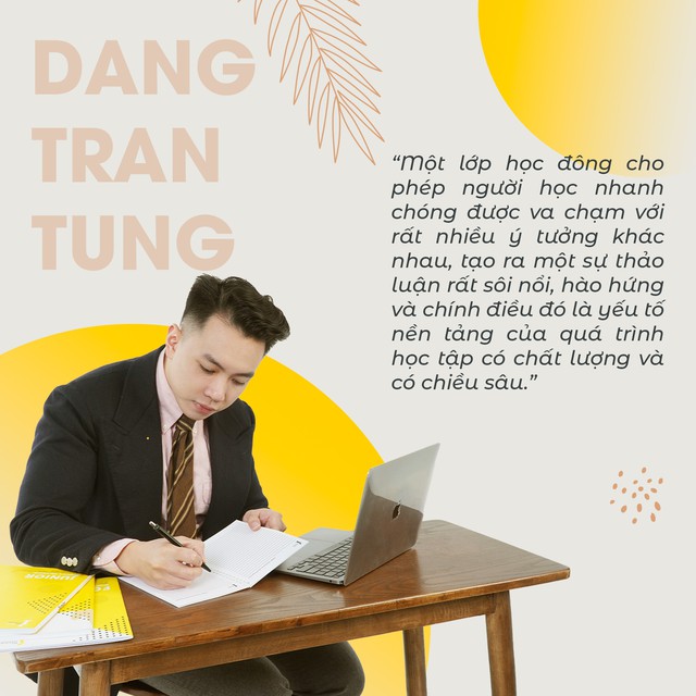 Lớp học IELTS h&agrave;ng trăm học vi&ecirc;n của Đặng Trần T&ugrave;ng: &ldquo;Số lượng c&oacute; đi k&egrave;m chất lượng&rdquo;? - Ảnh 1.