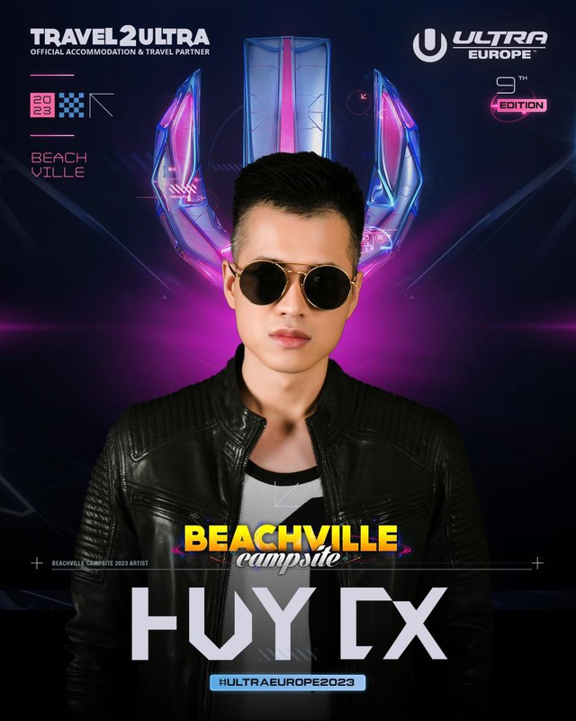 DJ Huy DX tham gia Ultra Europe 2023 - Lễ hội âm nhạc hàng đầu thế giới - Ảnh 1.