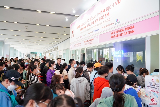 Hơn 350 thương hiệu tham gia triển lãm Vietbaby Fair 2023 - Ảnh 1.