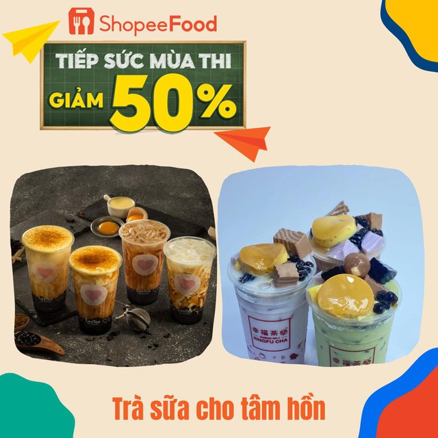 Đồng h&agrave;nh c&ugrave;ng sĩ tử 2K5 chinh phục c&aacute;nh cửa đại học, ShopeeFood chơi lớn giảm ngay nửa gi&aacute; - Ảnh 5.
