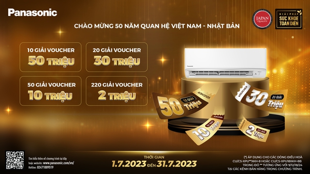 Mua điều hòa Panasonic chuẩn hãng Nhật, nhận 300 voucher ưu đãi lớn - Ảnh 1.
