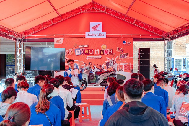 Giới trẻ thích thú với những trải nghiệm thú vị tại ngày hội Honda Đồng Hành 2023 - Ảnh 3.