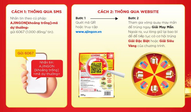 Cơ hội rinh v&agrave;ng khi mua  Aji-ngon&reg; - Ảnh 2.