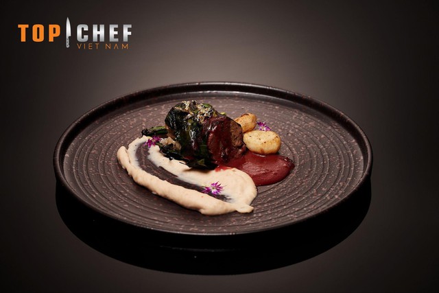 Hai Hoa hậu thử thách đầu bếp Top Chef với sản phẩm trái cây tươi chế biến - Ảnh 4.