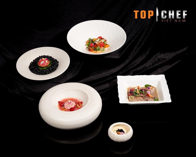 Hai Hoa hậu thử thách đầu bếp Top Chef với sản phẩm trái cây tươi chế biến - Ảnh 8.