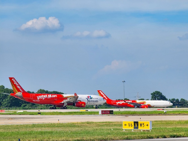 Biểu tượng Du lịch Việt Nam lên thân tàu bay lớn của Vietjet - Ảnh 2.