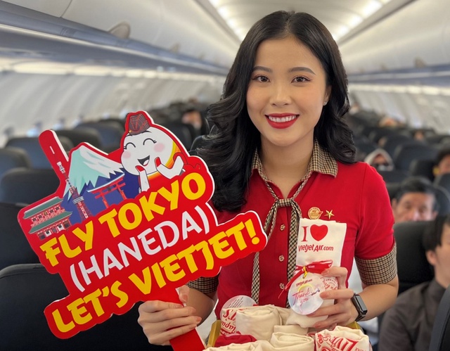 Khai trương đường bay mới TP.HCM - Tokyo (Haneda), thêm lựa chọn bay thẳng đến Nhật Bản cùng Vietjet - Ảnh 1.