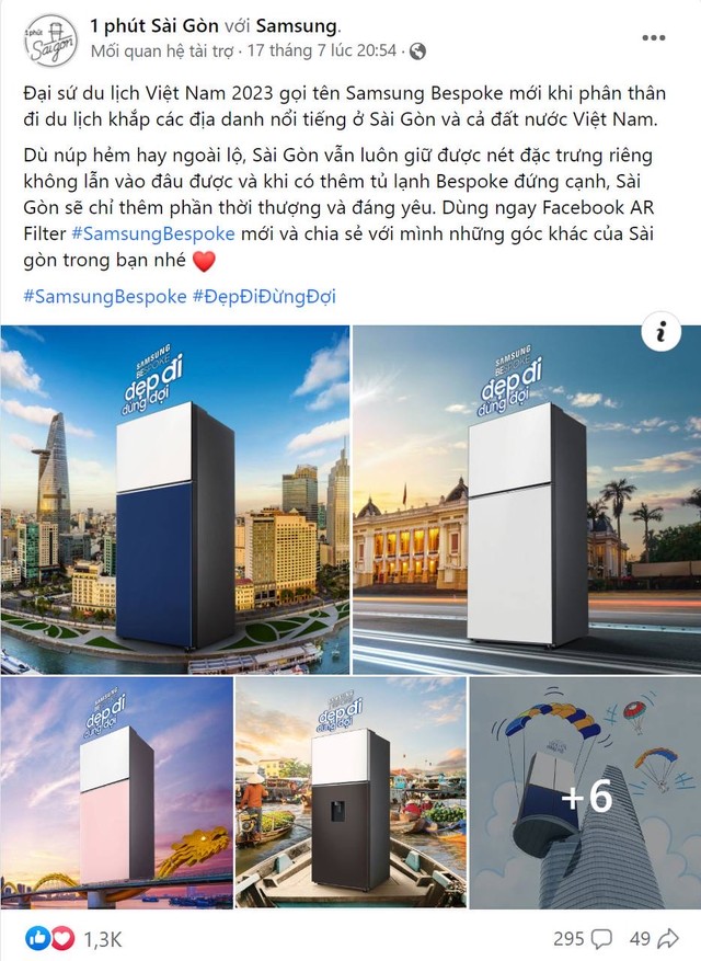 Tủ lạnh Samsung Bespoke Ngăn Đông Trên chính thức có mặt tại Việt Nam, tinh hoa hội tụ chỉ trong một bộ ảnh! - Ảnh 1.