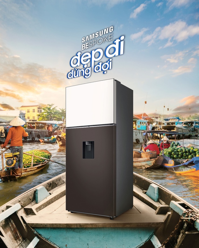 Tủ lạnh Samsung Bespoke Ngăn Đông Trên chính thức có mặt tại Việt Nam, tinh hoa hội tụ chỉ trong một bộ ảnh! - Ảnh 5.