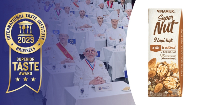 Bộ sưu tập giải thưởng quốc tế “khủng” của sản phẩm mới ra mắt nhà Vinamilk - sữa hạt Super Nut - Ảnh 4.