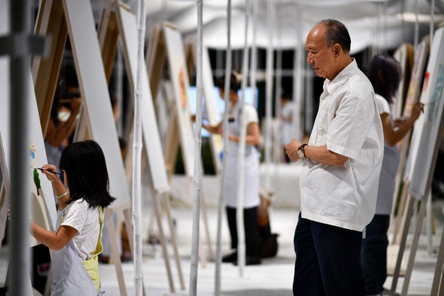 Sự kiện vẽ tranh cộng đồng thu hút người trẻ trong khuôn khổ cuộc thi UOB Painting of the Year - Ảnh 12.