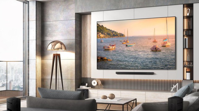 Tân vương giải trí phòng khách TV QLED 98 inch có gì đặc biệt? - Ảnh 2.