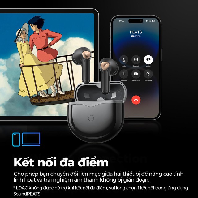 SoundPEATS Air4 Lite - N&acirc;ng tầm trải nghiệm so với SoundPEATS Air3 trước đ&acirc;y - Ảnh 3.