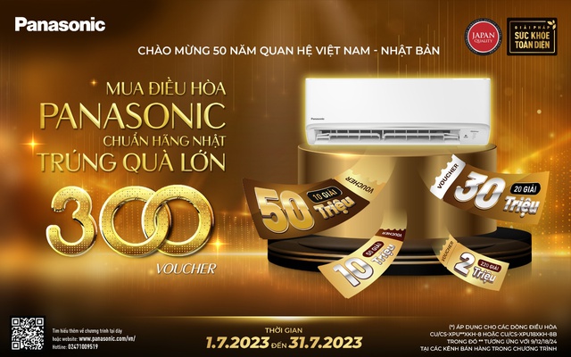 Mua điều hòa Panasonic chuẩn hãng Nhật, săn 300 voucher trị giá lên đến 50 triệu - Ảnh 1.