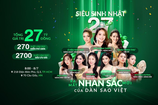 Dàn sao Việt đình đám quy tụ tại siêu sinh nhật Thu Cúc - Ảnh 1.
