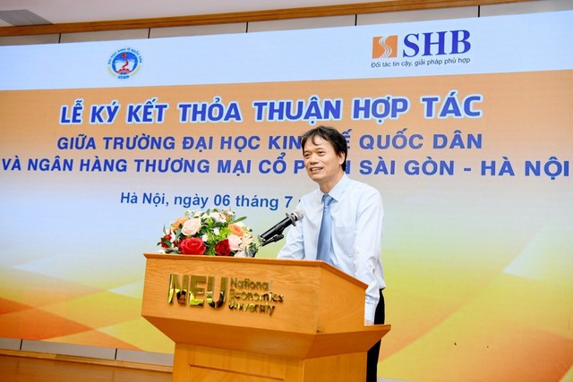 SHB tăng cường hợp t&aacute;c với Đại học Kinh tế Quốc D&acirc;n - Ảnh 2.
