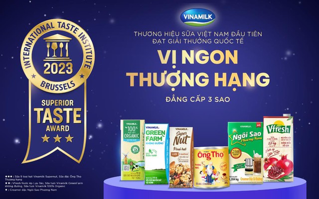 Liên tiếp thắng các giải thưởng quốc tế, Vinamilk được gắn 3 sao Vị ngon thượng hạng - Ảnh 4.