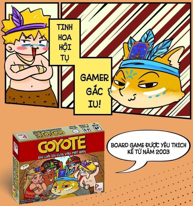 Coyote - khi loài sói cười vào mặt bạn: Board game siêu vui chính thức có mặt tại Việt Nam - Ảnh 1.