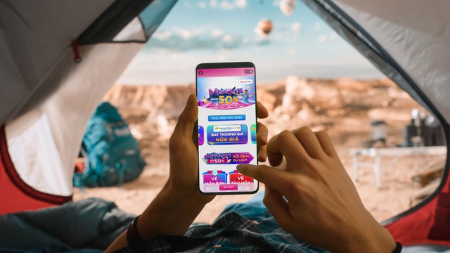 Giải m&atilde; Quầy v&eacute; tống biến tr&ecirc;n MoMoTravel: C&oacute; g&igrave; m&agrave; ai cũng check-in? - Ảnh 3.