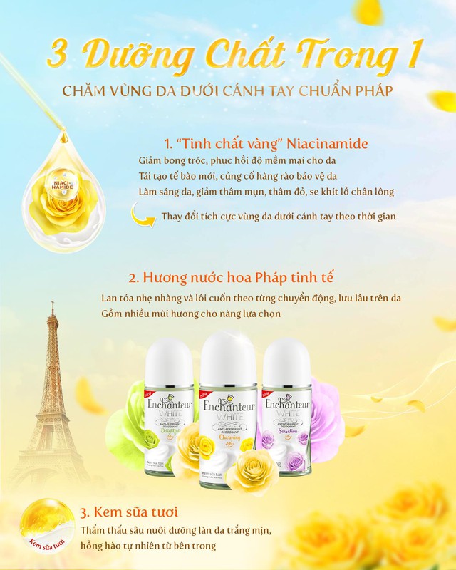 M&oacute;n bảo bối trong chu tr&igrave;nh skincare gi&uacute;p n&agrave;ng nu&ocirc;i dưỡng v&ugrave;ng da dưới c&aacute;nh tay trắng mịn, thơm hương - Ảnh 1.