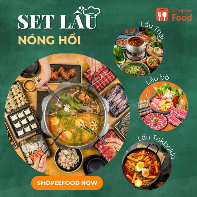 Tưng bừng mừng năm học mới, ShopeeFood mang cả b&agrave;n tiệc về tận nh&agrave; bạn - Ảnh 3.