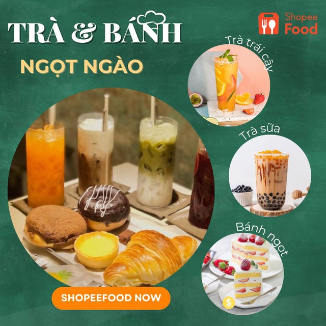 Tưng bừng mừng năm học mới, ShopeeFood mang cả b&agrave;n tiệc về tận nh&agrave; bạn - Ảnh 4.