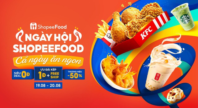 Ngày h&ocirc;̣i ShopeeFood 20.8 sáng nh&acirc;́t h&ocirc;m nay, li&ecirc;n ho&agrave;n deal khi&ecirc;́n tín đ&ocirc;̀ ăn u&ocirc;́ng b&acirc;́n loạn - Ảnh 1.