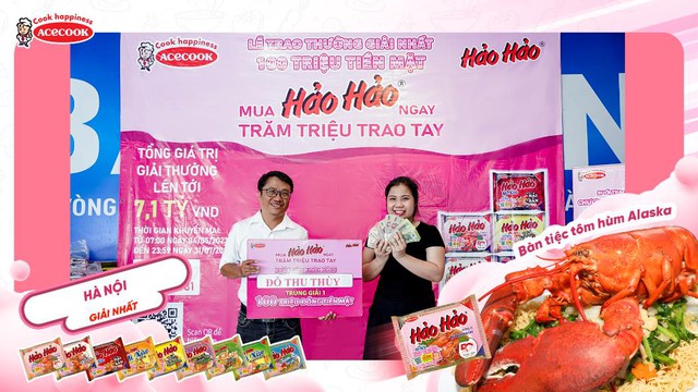 Tr&uacute;ng 100 triệu v&agrave; khuấy đảo Đại tiệc m&ugrave;a h&egrave; từ Hảo Hảo - Ảnh 4.