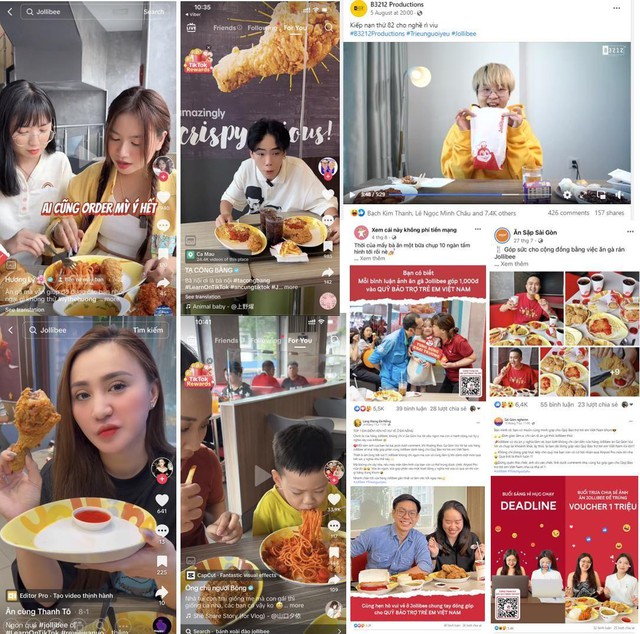 Hơn nửa triệu bình luận ảnh được chia sẻ dưới bài đăng của Jollibee Việt Nam - Ảnh 3.