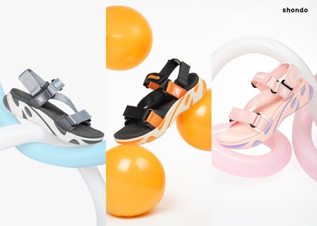 M&ecirc; t&iacute;t 3 đ&ocirc;i sandals đi học độc đ&aacute;o từ Shondo - Ảnh 1.