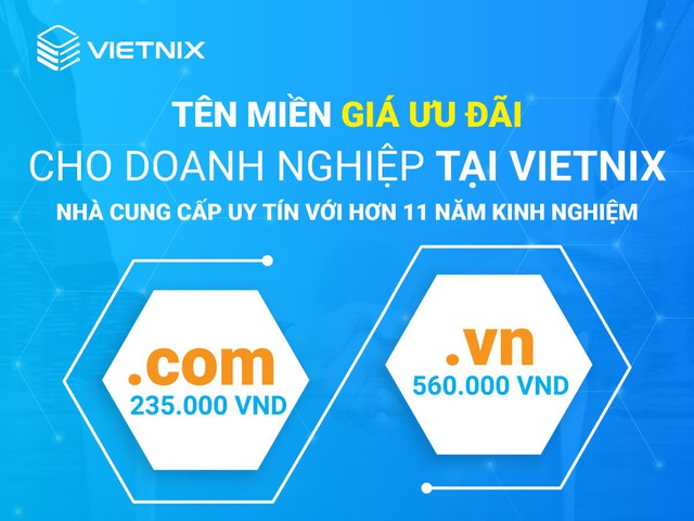 Vietnix - Nhà đăng ký tên miền lớn tại Việt Nam - Ảnh 3.