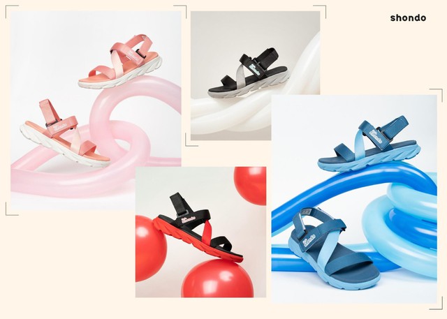 M&ecirc; t&iacute;t 3 đ&ocirc;i sandals đi học độc đ&aacute;o từ Shondo - Ảnh 3.