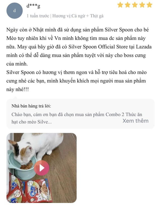 Hội yêu mèo phát sốt với thức ăn cho mèo Silver Spoon Nhật Bản - Ảnh 3.