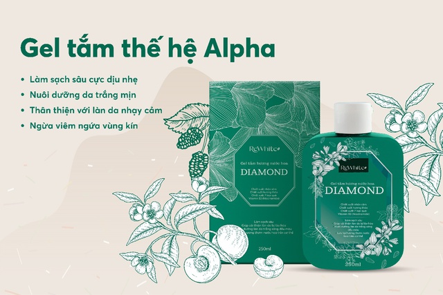 Chống l&atilde;o h&oacute;a to&agrave;n th&acirc;n với Gel tắm Diamond của Rewhitez - Ngại g&igrave; kh&ocirc;ng thử? - Ảnh 3.