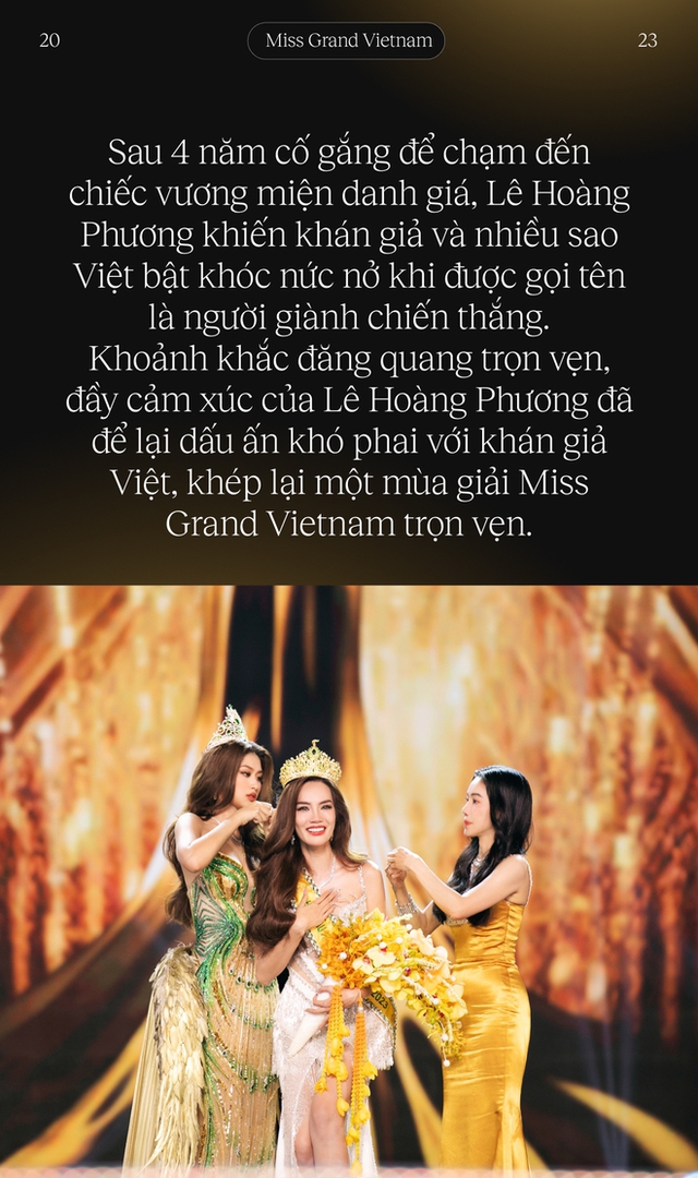 5 điểm nhấn ấn tượng trong Chung kết Miss Grand Vietnam 2023: C&aacute;c tiết mục m&atilde;n nh&atilde;n, khoảnh khắc đăng quang g&acirc;y b&atilde;o - Ảnh 12.