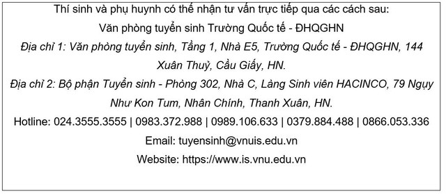 Trường Quốc tế ĐHQGHN xét tuyển 180 chỉ tiêu cho chương trình liên kết - Ảnh 4.