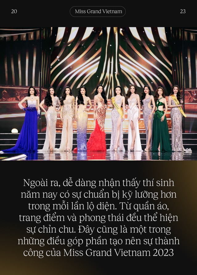 5 điểm nhấn ấn tượng trong Chung kết Miss Grand Vietnam 2023: C&aacute;c tiết mục m&atilde;n nh&atilde;n, khoảnh khắc đăng quang g&acirc;y b&atilde;o - Ảnh 8.
