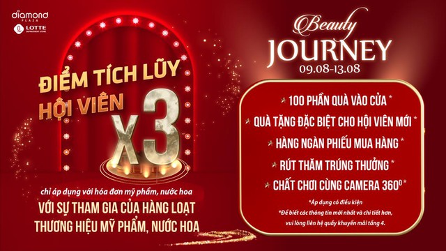 Cùng Diamond Plaza khám phá hành trình làm đẹp và yêu bản thân tại sự kiện Beauty Journey - Ảnh 1.