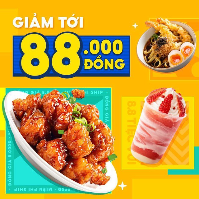 ShopeeFood chốt hạ với trăm ng&agrave;n ưu đ&atilde;i xoay quanh số 8, t&iacute;n đồ ăn uống rần rần k&eacute;o nhau l&ecirc;n app săn t&agrave;i lộc - Ảnh 3.