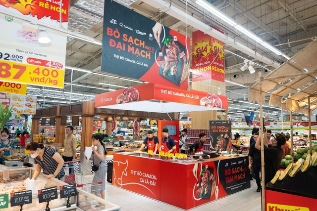 B&ograve; sạch nu&ocirc;i từ đại mạch Canada c&oacute; mặt tại Big C Thăng Long - Ảnh 1.