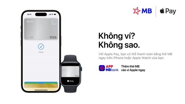 Ng&acirc;n h&agrave;ng TMCP Qu&acirc;n Đội (MB) giới thiệu Apple Pay đến kh&aacute;ch h&agrave;ng - Ảnh 1.