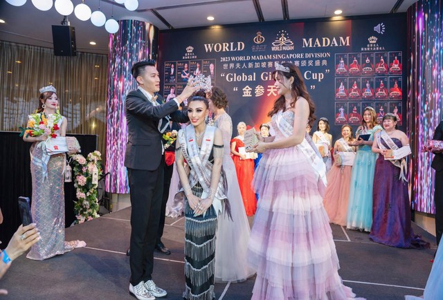 Vũ Thị Thu Hường, người phụ nữ Việt đăng quang World Madam Singapore 2023 - Ảnh 2.