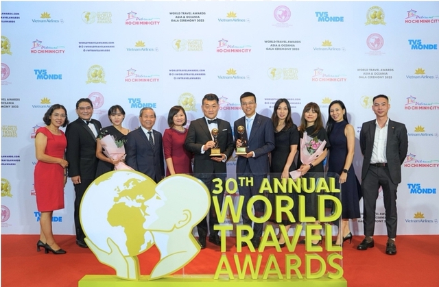 Ascott Vietnam nhận giải thưởng kép tại World Travel Awadrs 2023 - Ảnh 1.
