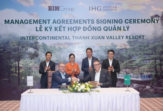 IHG và BIM Group công bố “khu nghỉ dưỡng thung lũng” mang thương hiệu InterContinental - Ảnh 1.