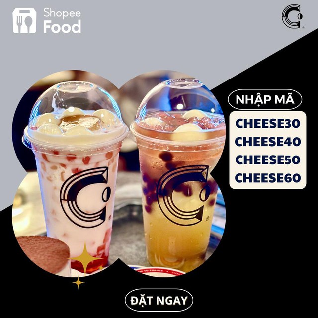 Cheese Coffee chơi lớn khao người dùng ShopeeFood deal cà phê chỉ 1 đồng và loạt voucher 60.000 đồng - Ảnh 3.