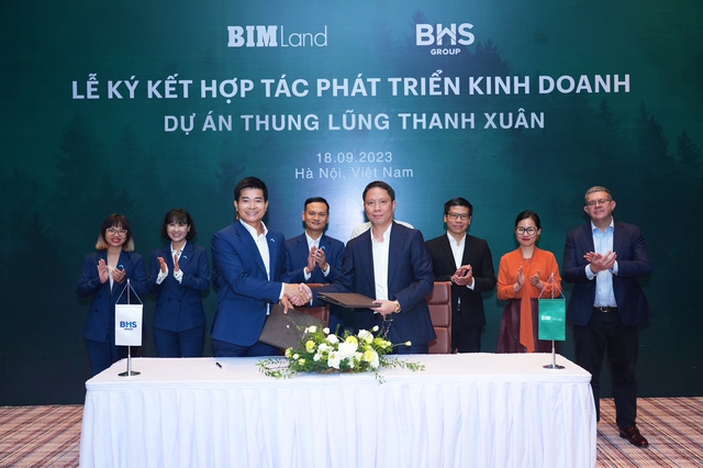 BIM Land bắt tay BHS Group phát triển kinh doanh “Thung lũng thanh xuân” - Ảnh 1.